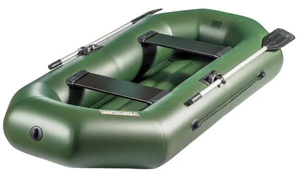 Лодка ПВХ Аква Оптима 260 НД зелёный в магазине Мототека по цене 18&nbsp;260 ₽