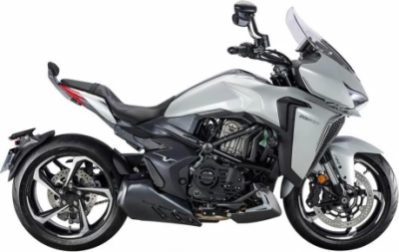 Мотоцикл дорожный Zontes (Зонтес) ZT350 - VX (4T ZT184MP EFI) 17/17 (2023 г.) серебристый с ПТС
