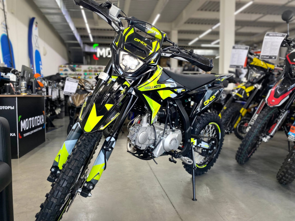 Питбайк Regulmoto (Регулмото) ONIX SPORT черный/зеленый | Мототека