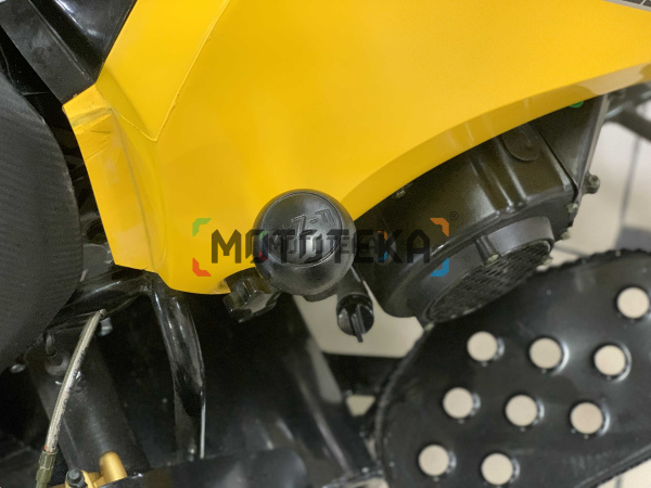 Снегоход Лидер Альфа 2 150 желтый (машинокомплект) | Мототека